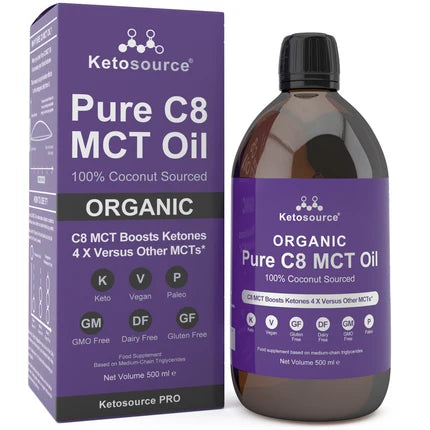 Ketosource Zuivere C8 MCT-olie